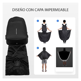 Foto 6 | Foto 6 | Mochila Mark Ryden Krattos Impermeable Para Portátil Con Puerto Usb - Venta Internacional.