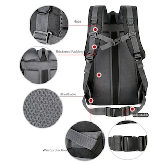 Foto 5 | Foto 5 | Mochila Multifuncional Al Aire Libre Impermeable Para Portátil Pin - Venta Internacional.