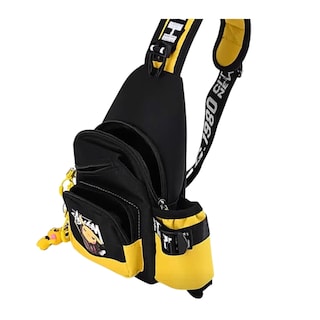 Foto 2 | Foto 2 | Bolso Bandolera Con Diseño De Pikachu Negro Y Amarillo Para Adulto Y  - Venta Internacional.
