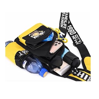 Foto 3 | Foto 3 | Bolso Bandolera Con Diseño De Pikachu Negro Y Amarillo Para Adulto Y  - Venta Internacional.