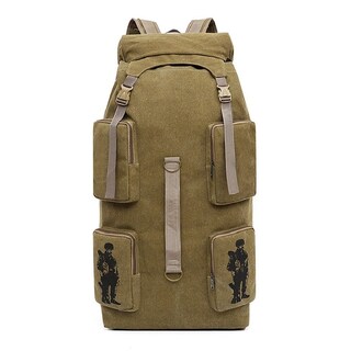Foto 1 | Foto 1 | Mochila Tactica Large Canvas 80l Para Senderismo Al Aire Libre - M23 - Venta Internacional.
