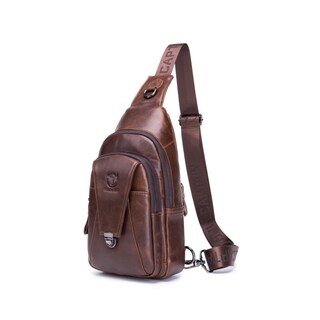 Foto 1 | Foto 1 | Bolso De Mano Vintage De Cuero Con Forma De Bandolera Bullcaptain Xb110 - Venta Internacional.