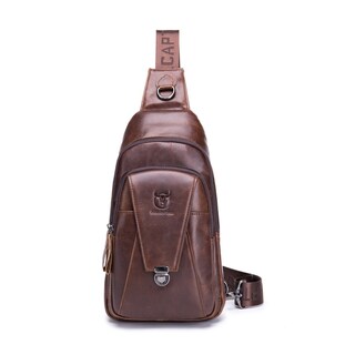 Foto 2 | Foto 2 | Bolso De Mano Vintage De Cuero Con Forma De Bandolera Bullcaptain Xb110 - Venta Internacional.