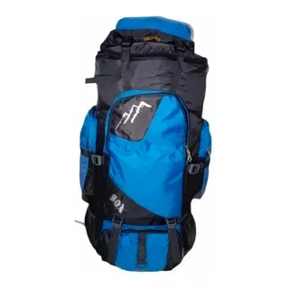 Foto 1 | Foto 1 | Mochila De Viaje Para Acampar, Impermeable, 90 L, Con Funda Para Lluvia, Azul - Venta Internacional.