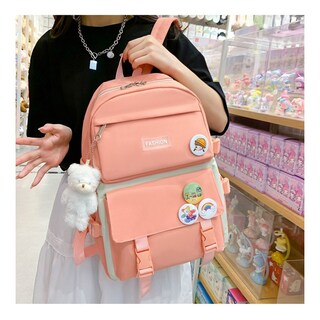 Foto 6 | Foto 6 | Mochila Fashion Campus High School 4 Unidades - Venta Internacional