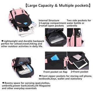 Foto 3 | Foto 3 | Mochila Escolar Sanmadrola Resistente 21 Litros para Niñas - Venta Internacional