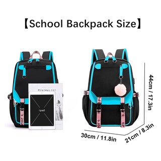 Foto 5 | Foto 5 | Mochila Escolar Sanmadrola Resistente con Puerto de Carga USB - 21 Litros