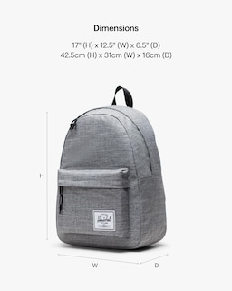 Foto 2 | Foto 2 | Mochila Herschel Supply Co. Herschel Classic Raven Crosshatch - Venta Internacional