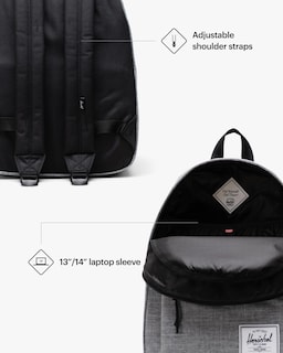 Foto 3 | Foto 3 | Mochila Herschel Supply Co. Herschel Classic Raven Crosshatch - Venta Internacional
