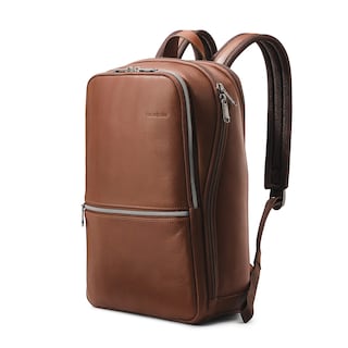 Foto 1 | Foto 1 | Mochila Samsonite Classic Leather Slim Cognac 21.2 L - Venta Internacional