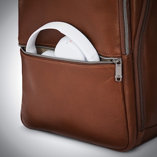 Foto 4 | Foto 4 | Mochila Samsonite Classic Leather Slim Cognac 21.2 L - Venta Internacional