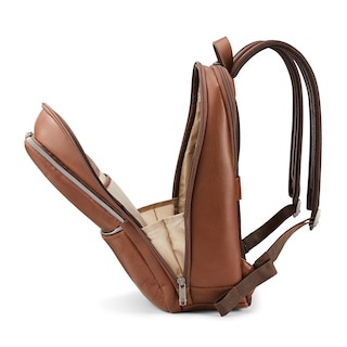Foto 6 | Foto 6 | Mochila Samsonite Classic Leather Slim Cognac 21.2 L - Venta Internacional