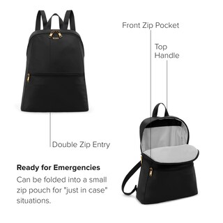Foto 3 | Foto 3 | Mochila Tumi Just In Case Ligera y Compacta Negra - Venta Internacional