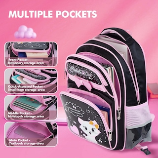 Foto 4 | Foto 4 | Mochila Rodante Vibiger Negra de 6 Ruedas - Venta Internacional