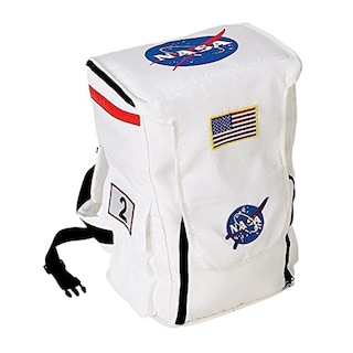 Foto 1 | Foto 1 | Mochila Aeromax Jr. Astronaut Blanca con Parches de la NASA - Venta Internacional