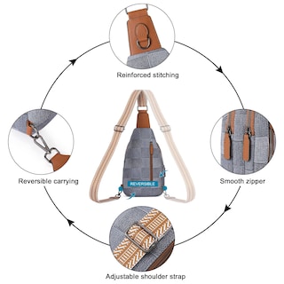 Foto 5 | Foto 5 | Mochila Bandolera Cluci Para Mujer - Venta Internacional