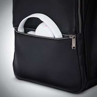 Foto 4 | Foto 4 | Mochila Samsonite Classic Leather Slim Negra para Portátil de 14,1 Pulgadas - Venta Internacional