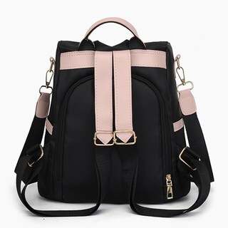 Foto 6 | Foto 6 | Mochila Tcwhniev Casual de Nailon Negra para Mujer - Venta Internacional