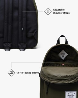 Foto 3 | Foto 3 | Mochila Herschel Supply Co. Herschel Classic Ivy Green - Venta Internacional