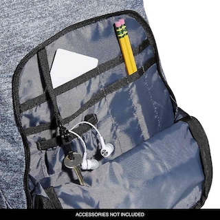 Foto 3 | Foto 3 | Mochila Adidas Prime 6 Unisex Jersey Onix Gris/negro/blanco - Venta Internacional