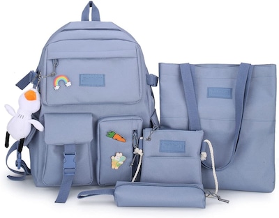 Foto 1 | Foto 1 | Set de Mochilas Mochila Escolar para Portátil para Niñas  Adolescentes - Venta Internacional