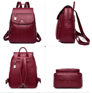 Foto 2 | Foto 2 | Mochila de Piel Sintética de Hermoso Diseño Tamaño Mediano - Venta Internacional