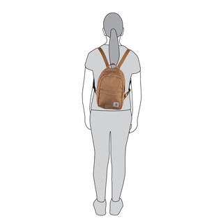 Foto 5 | Foto 5 | Mochila Carhartt Mini Everyday Essentials Marrón Impermeable - Venta Internacional