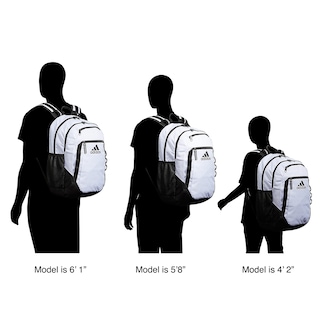 Foto 5 | Foto 5 | Mochila Adidas Excel 6 Negro - Blanca Fw21 con Garantía De Por Vida - Venta Internacional