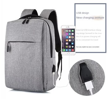 Foto 3 | Foto 3 | Mochila Impermeable para Portátil de 39 Litros con Puerto Usb Gris - Venta Internacional