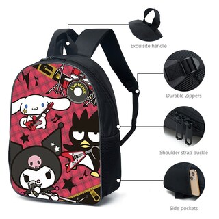 Foto 5 | Foto 5 | Set de Mochilas Kulomi Anime Student 3 Piezas- Venta Internacional