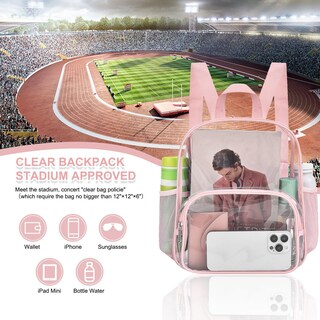 Foto 5 | Foto 5 | Mochila Busiuw Transparente 30 X 30 X 15 cm - Venta Internacional