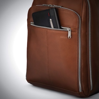 Foto 4 | Foto 4 | Mochila Samsonite Classic Leather Cognac Para Portátil De 15,6 Pulgadas - Venta Internacional.