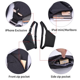 Foto 4 | Foto 4 | Bandolera Osoce Wander Plus Antirrobo 2.0 L Unisex - Venta Internacional