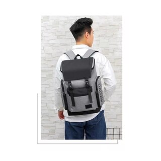 Foto 3 | Foto 3 | Mochila Con Broche Antirrobo Casual Gym Gris Diseño Impermeable Esi-13989 Gris