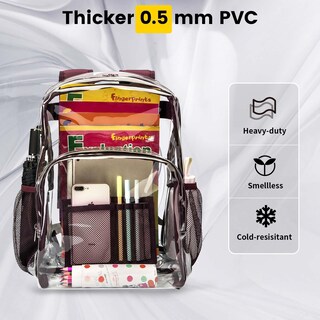 Foto 3 | Foto 3 | Mochila Vorspack de Pvc Transparente - Venta Internacional