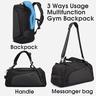 Foto 6 | Foto 6 | Mochila Bange Negra L 39 L de Tela Oxford Impermeable - Venta Internacional