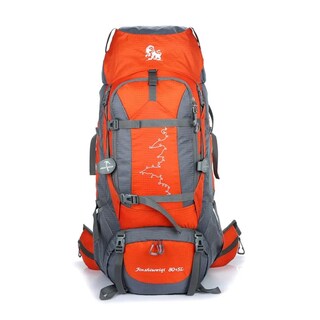 Foto 1 | Foto 1 | Mochila Impermeable de 85 Litros para Acampar con Barras de Aluminio - Venta Internacional