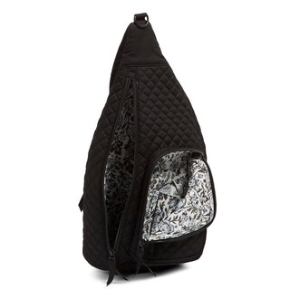 Foto 3 | Foto 3 | Mochila Bandolera de Algodón Reciclado Vera Bradley para Mujer en Negro - Venta Internacional