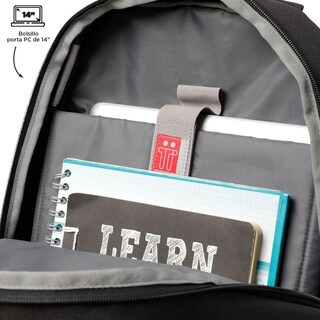 Foto 4 | Foto 4 | Mochila Totto Ribbony 21200-n01 Negro Negro