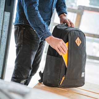 Foto 7 | Foto 7 | Mochila Herschel Seymour Raven Crosshatch para Trabajo - Venta Internacional
