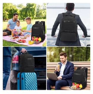 Foto 4 | Foto 4 | Mochila De Almuerzo Nanwei Antirrobo Impermeable Portátil 15,6i Color Negro