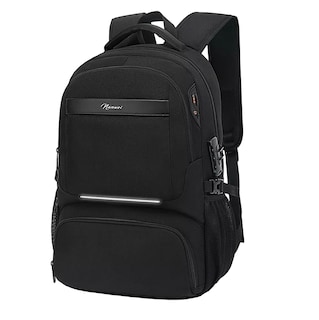 Foto 1 | Foto 1 | Mochila de Almuerzo Nanwei Negra Antirrobo Impermeable para Portátil 15,6\