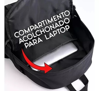 Foto 2 | Foto 2 | Mochila Back Pack Casual Escolar Para Laptop Impermeable