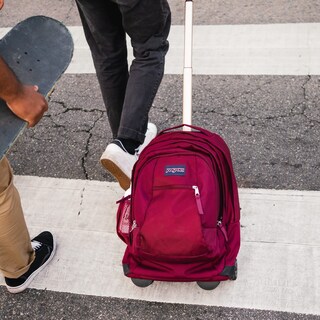 Foto 5 | Foto 5 | Mochila Con Ruedas Jansport Driver, Bolsa De Viaje Con 8 Ruedas, Negra - Venta Internacional.