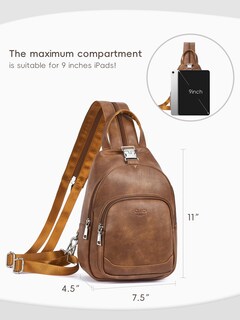 Foto 6 | Foto 6 | Bandolera Cluci Small Convertible Bandolera Para Mujer - Venta Internacional.