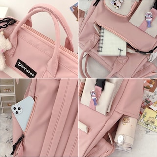 Foto 3 | Foto 3 | Mochila Clip Bear Accesory Morada Impermeable para Niñas - Venta Internacional