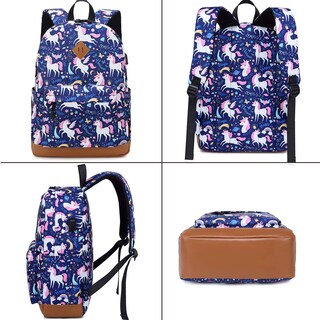 Foto 6 | Foto 6 | Juego De Tres Bolsas Para Libros Para Niños Y Niñas Con Lonchera - Venta Internacional.