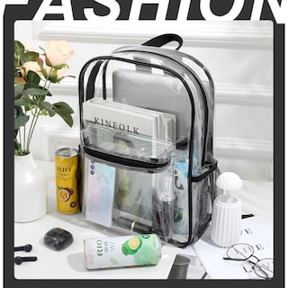 Foto 5 | Foto 5 | Bolsa De Viaje Transparente Con Hombro De Gran Capacidad, 20-35 L, Pvc Waterpro - Venta Internacional.