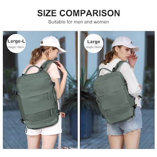 Foto 7 | Foto 7 | Mochila De Viaje Coowoz Large-l Para Portátil De 15.6 Pulgadas Para Mujeres Y Hombres - Venta Internacional.
