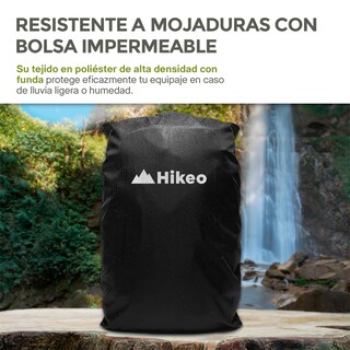 Foto 5 | Foto 5 | Mochila De Viaje Expandible Antirrobo Laptop De 18” Impermeable, Hikeo, Color Negro